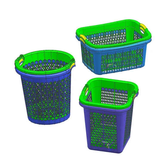 Kunststoff-Form für Warenkörbe, Haushalts-Aufbewahrungsbox-Form mit Körben, Spritzgussform