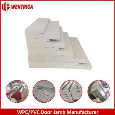 WPC-Fiberglas-Terrassen-Eingangstür-Ziegelform für Außentür-Pfosten-Sets